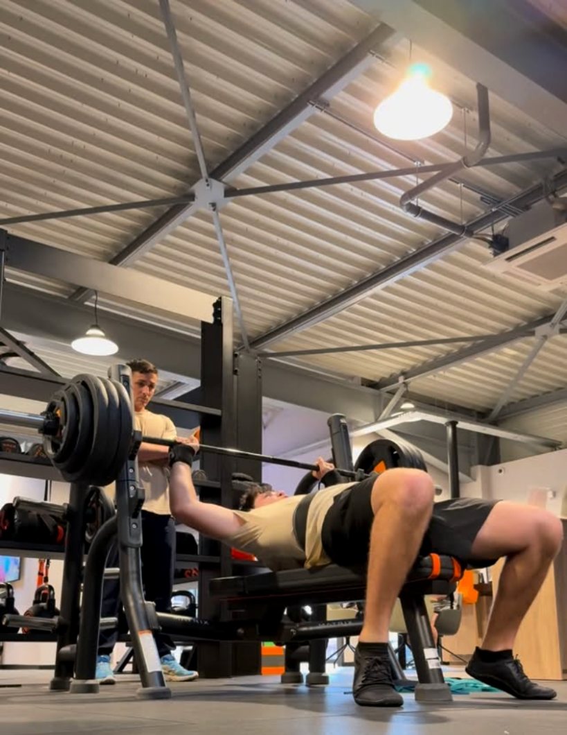 Développé couché à 170 kg